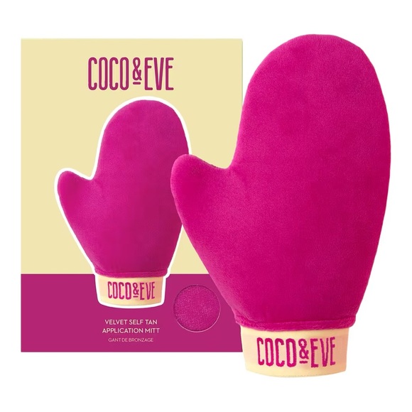 NWT Coco & Eve Soft Velvet Self Tan Mitt - Picture 1 of 2